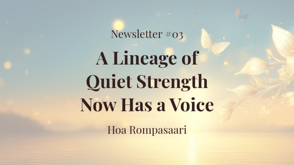 Newsletter #03: The Women Without&nbsp;Crowns